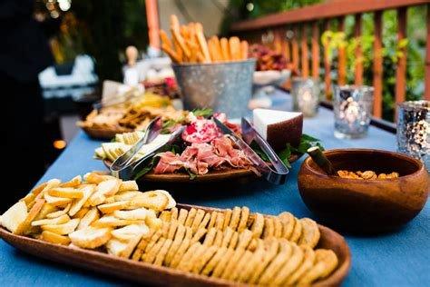 Full-service catering provided by The Key Room.