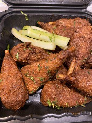 Plant Based Buffalo Chicken Wings w/o dip