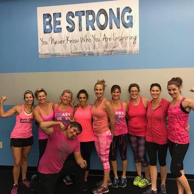 Burn supporting Breast Cancer Awareness Month!