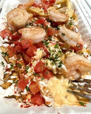 Shrimp Scampi Fries