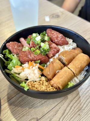 Bun nem nuong cha gio