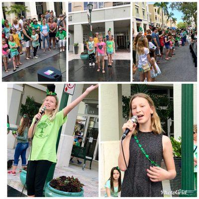 Students perform around town at various events!