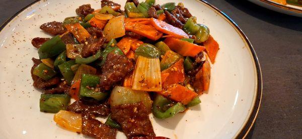 Pepper beef