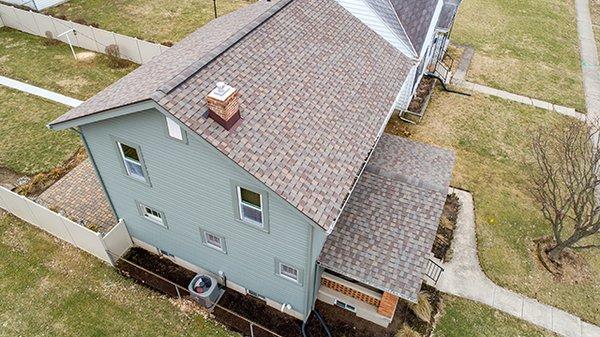 Our customer loved what we did for their home exterior. The new roof, siding and gutters protect their property and give great curb appeal.