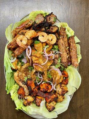 Man O Salwa Darbar BBQ Platter