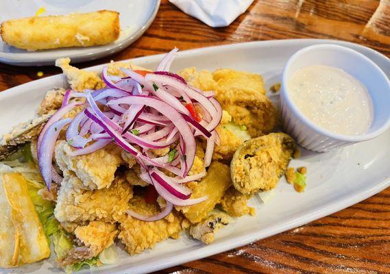 Seafood platter