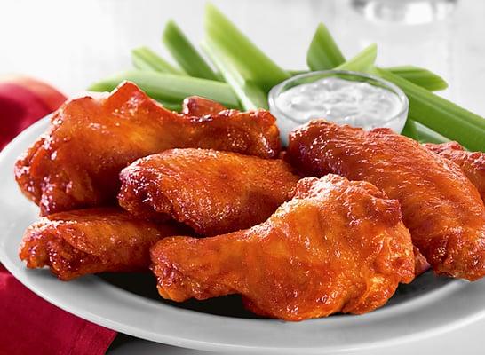 1 Large Cheese Pizza (20 pcs.) Buffalo Wings And one 2-Liter Soda Only $21.50 +tax