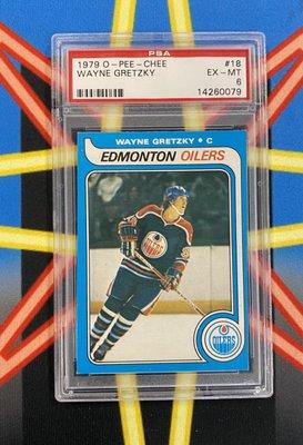 We got the LEGEND himself, Wayne Gretzky! Fantastic condition vintage card, only at Awesome!