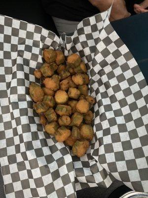 Fried okra