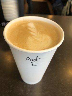 2022.10.29 - oatmilk latte