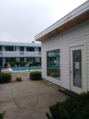 Indoor hot tub next to the pool (closes at 10pm)