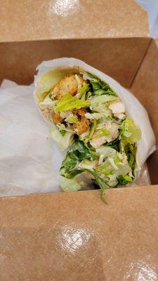 Chicken Ceasar wrap