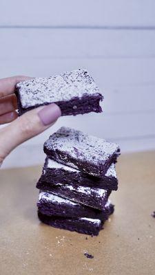 Ube Brownies