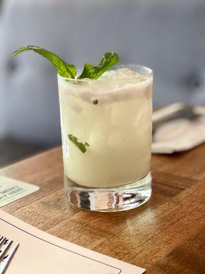 Coconut mint margarita