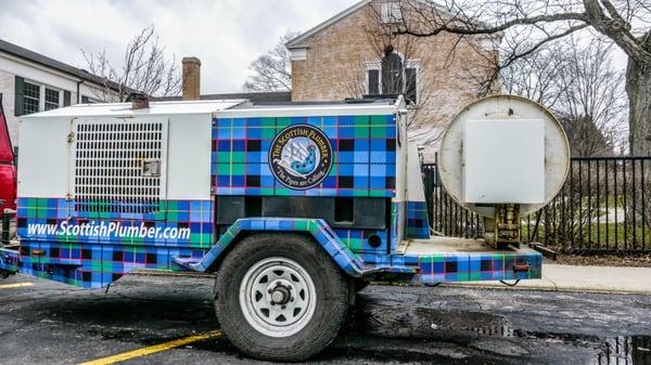 The Scottish Plumber's hydro-jetter.