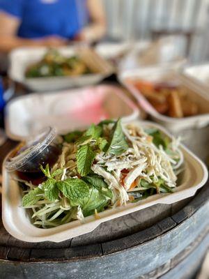 Chicken papaya salad