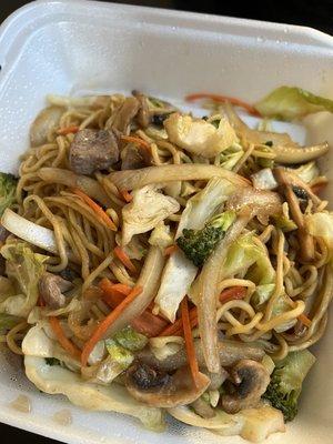 Beef Yakisoba Combo