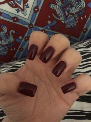 $25 acrylic nails