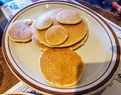 Kid's Mickey Hotcakes at Grandma's Recipes