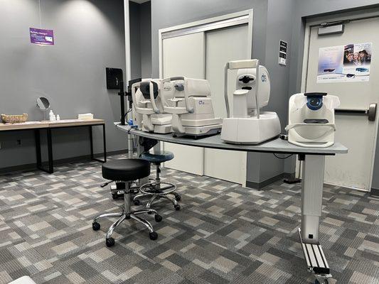 Eye Exam Room at Stanton Optical Store McKinney TX 75071