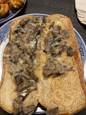 Philly Cheese Prime Rib Cheesesteak