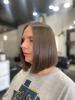 Sleek bob