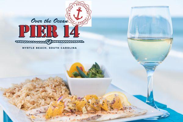 Myrtle Beach's only dining experience located directly over the ocean.