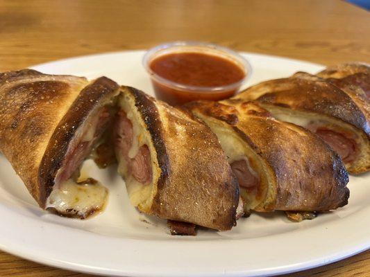 Awesome Meat Stromboli!