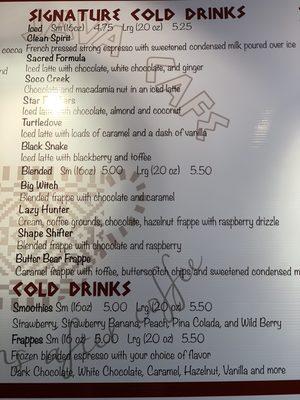 Menu Part 3