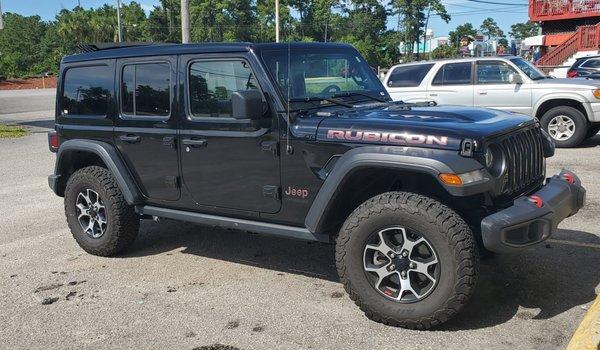 2021 Jeep Rubicon with Sky Power Top