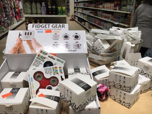 They have fidget cubes too!