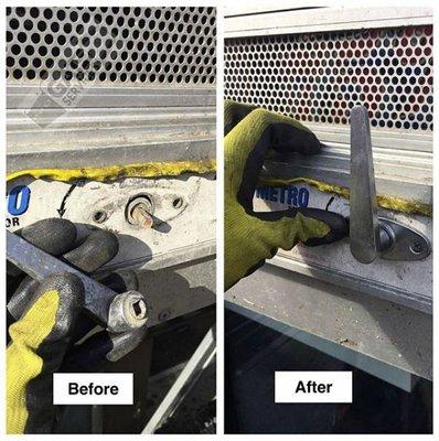 Making it work - that's what we're best at. #gates #gateservices #gateservicesny #nyc #Manhattan #gaterepair #gaterepairs #rollinggates