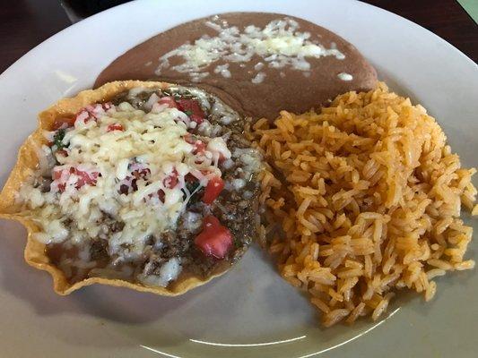 Lunch tostada