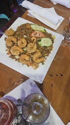 Shrimp fried rice