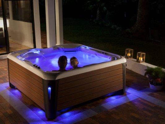 Enjoy date night in a Hot Spring Spa!