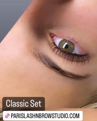 Classic Lash extensions