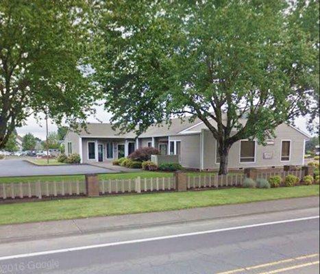 Massage office located on Glatt Circle in Woodburn