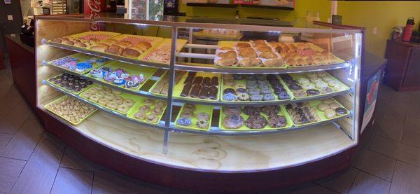 Great selection of donuts