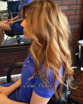 #balayage #handpainted #haircolor #haircut