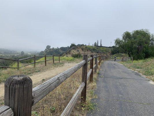 Very scenic bike path.