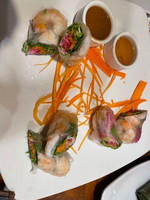 Spring Rolls with Shrimp