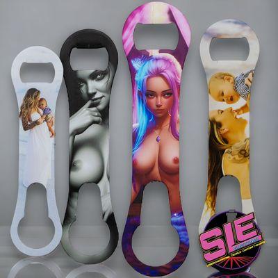 Custom bottle openers