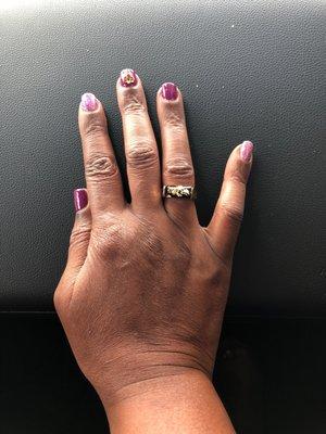 Manicure & Shellac polish