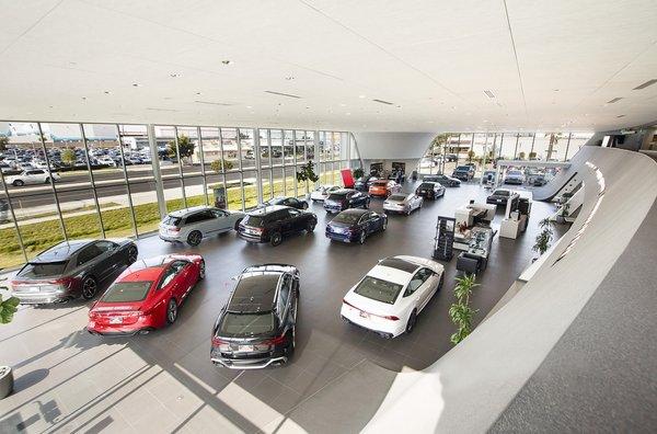 Audi Pacific Interior Showroom