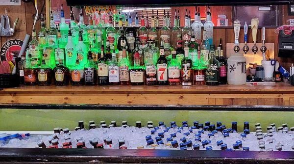 Beer and Liquor Shelf