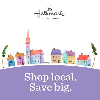 Shop Local, Shop Larry's Hallmark