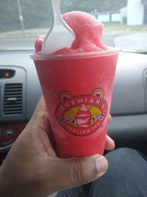 Cherry and Strawberry Lemon Italian Ice