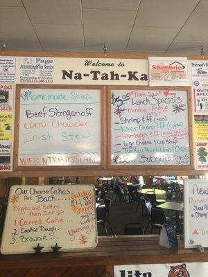 Lunch specials