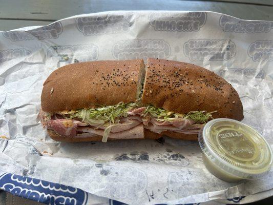 Knuckle Sandwich Italian sub