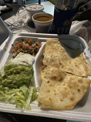 Chicken quesadillas